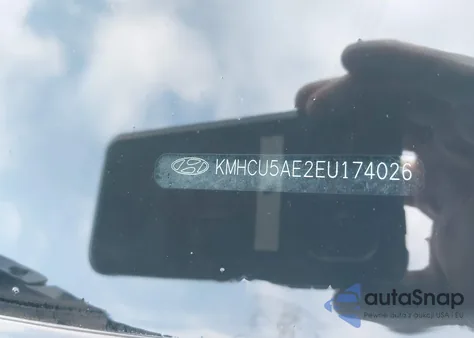 2014 Hyundai Accent Se z USA, uszkodzony, nr VIN KMHCU5AE2EU174026